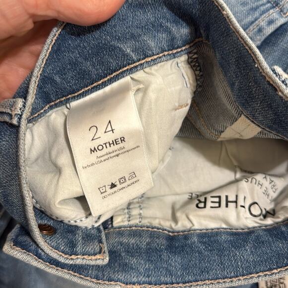 Mother denim the hustler ankle fray in understudy size 24 - Picture 7 of 8